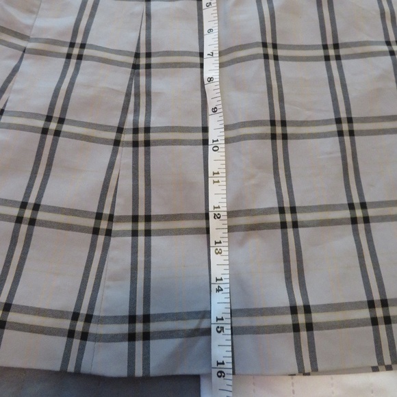 Aritzia Sunday Best Plaid Mini Skirt Small - Picture 4 of 10